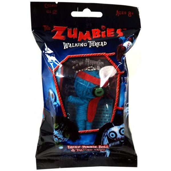 Zumbies Lucky Zombie Doll Norman Keychain with Trading Card