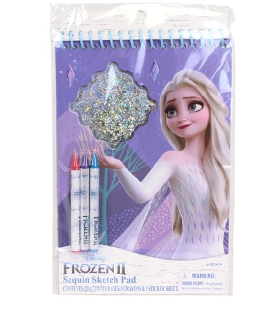 Tara Toys Frozen II Sequin Sketch Pad | Creative Activity Set