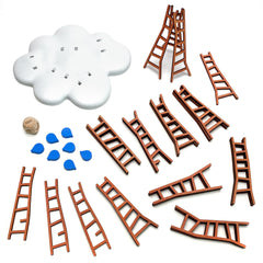 Thames & Kosmos Catch The Moon | Wooden Ladder Stacking Game