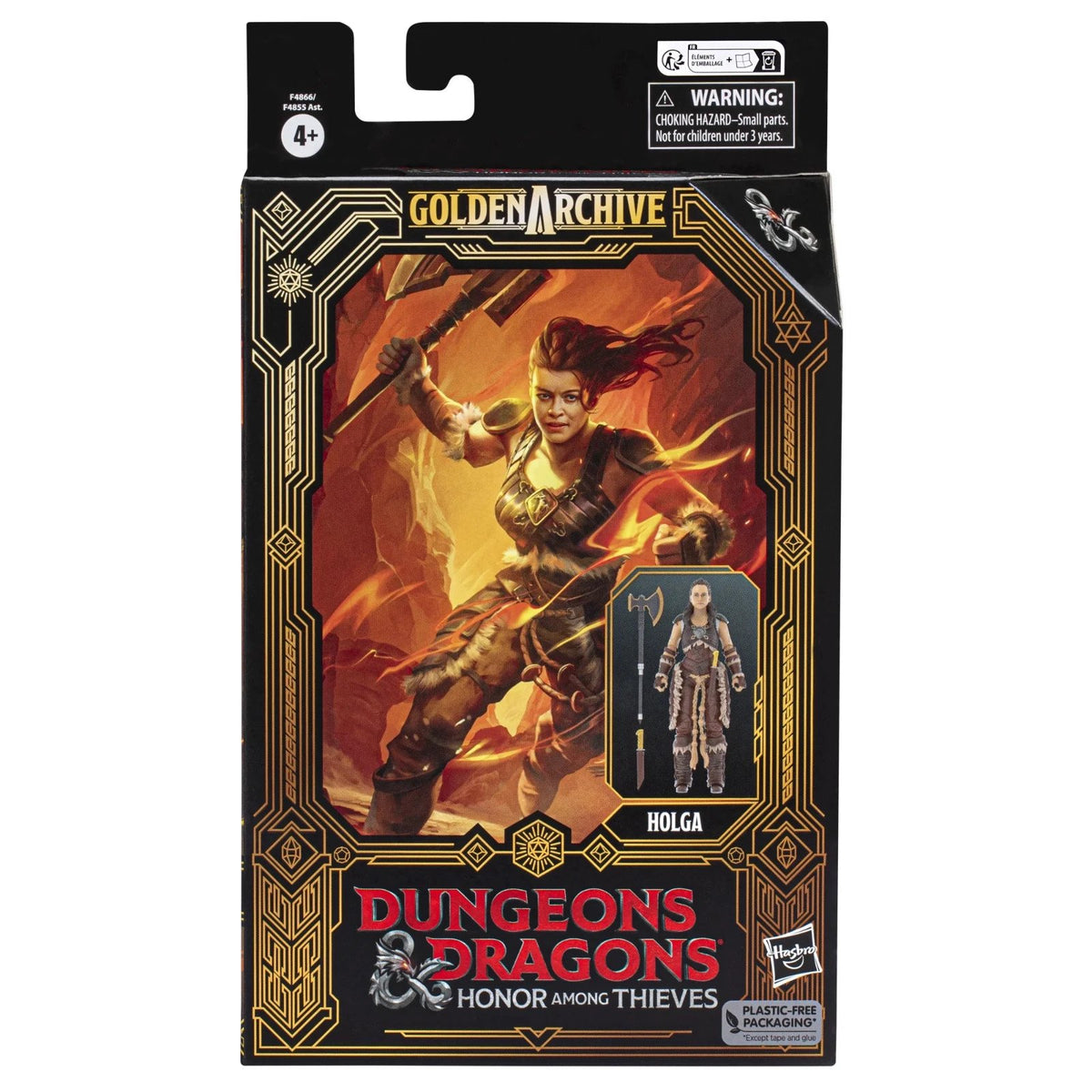 Hasbro D&D Honor Among Thieves Golden Archive Holga 6-Inch Figure