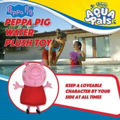 Wahu Aqua Pals Peppa Pig Waterproof Plush Toy 16"