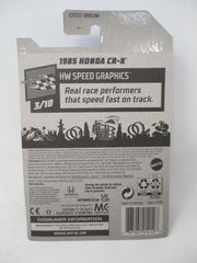 Hot Wheels 1985 Honda CR-X HW Speed Graphics 1:64 Die-Cast