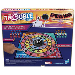 Hasbro Trouble Spider-Verse Edition Board Game for 2–4 Players