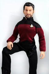 Mego Commander Will Riker Star Trek Figure 8 Inch