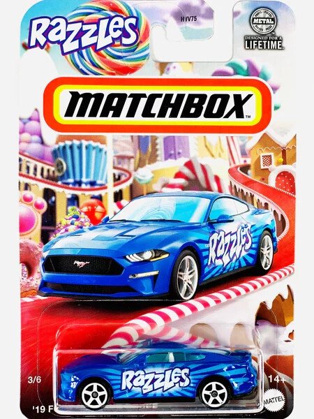 Matchbox 2019 Ford Mustang Coupe Die-Cast Toy Car