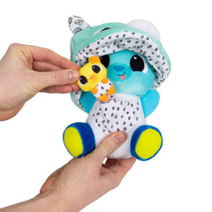 Lamaze 3-in-1 Clip & Go Bear | Sensory Plush Toy for Babies