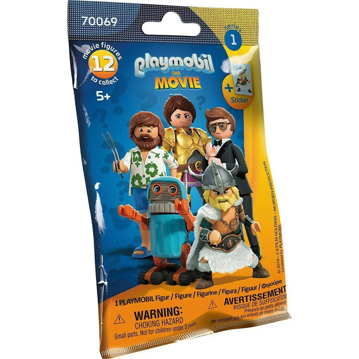 PLAYMOBIL The Movie Mystery Pack – 1 Random Collectible Figure