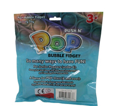 Push N' Pop Bubble Fidget Car | Sensory Stress Relief Toy