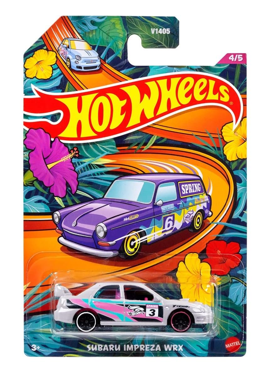 Hot Wheels Subaru Impreza WRX 1:64 Die-Cast with Art Card