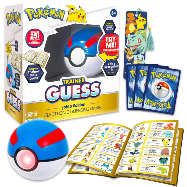 Zanzoon Pokémon Trainer Guess Game – Johto Edition Bundle