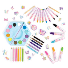 Make It Real Creative Heart Art Set – 68-Piece Studio Kit