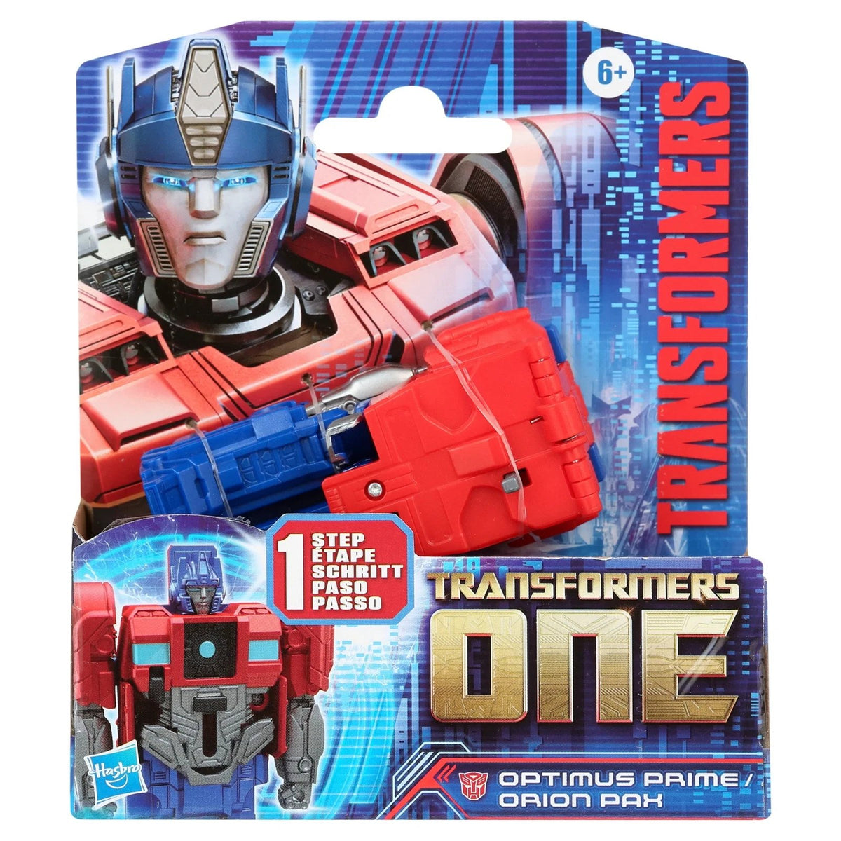 Hasbro Transformers One Cog Changer Optimus Prime 4" Figure