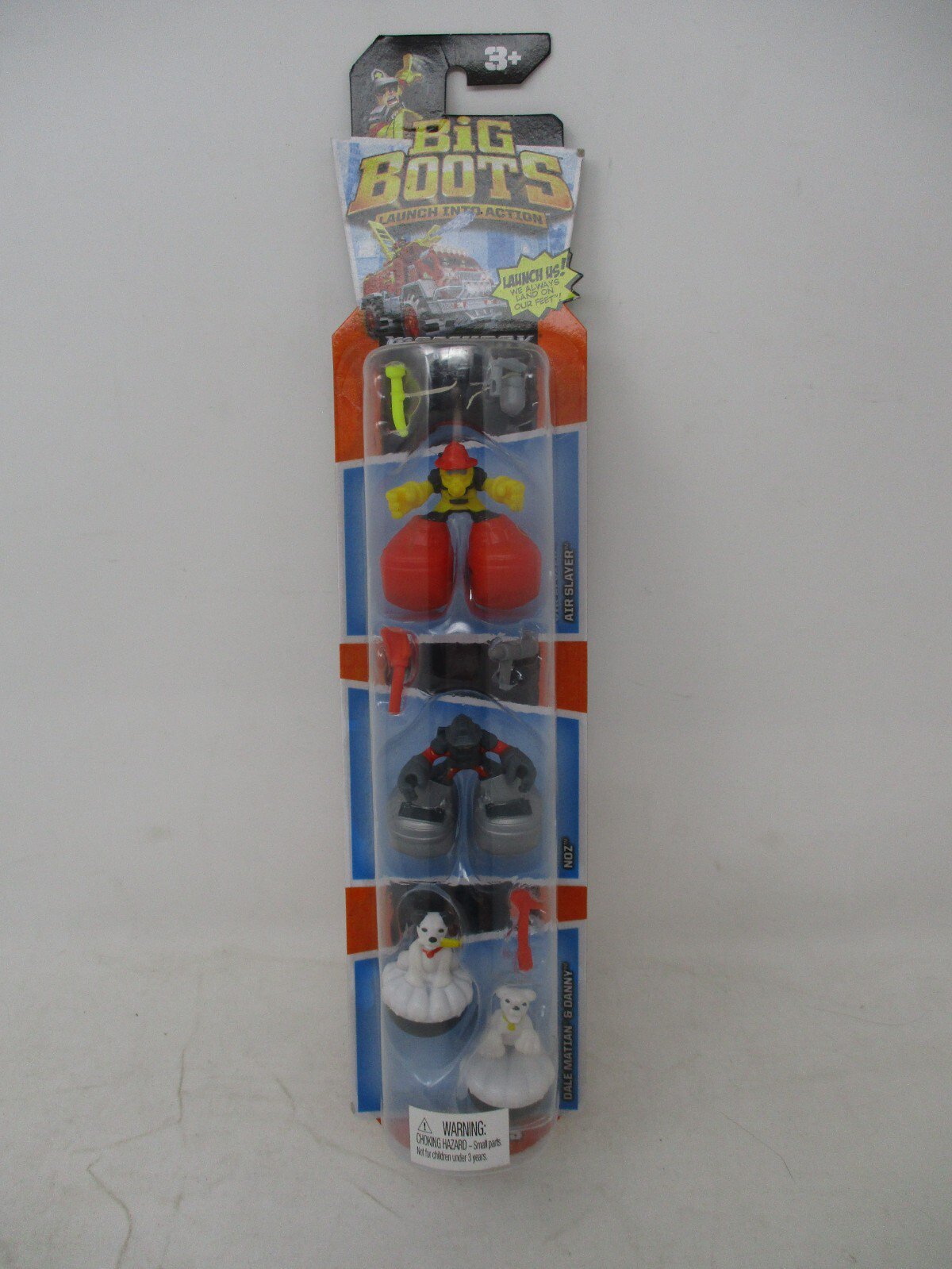 Matchbox Big Boots Flame Fighters 3-Pack Action Figure Set
