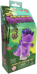 Wizzworx Walking Dinosaur Kit – Purple | Build & Wind-Up Dino