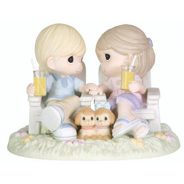 Precious Moments Always Be By My Side Porcelain Figurine