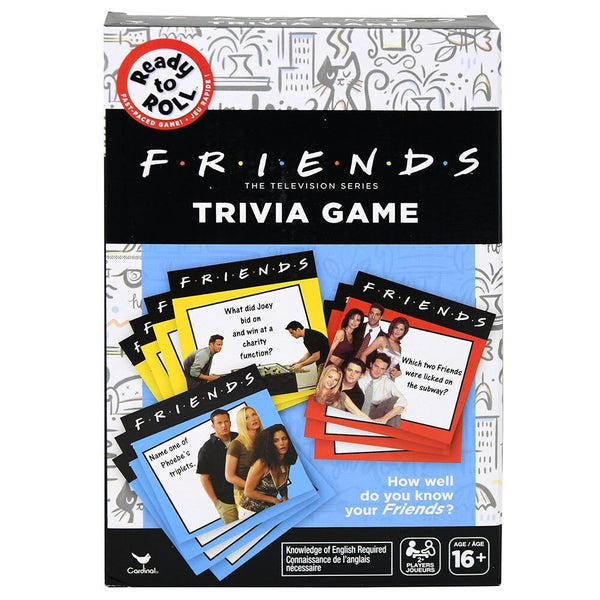 Friends TV Series Trivia Game – 200-Question Card Game
