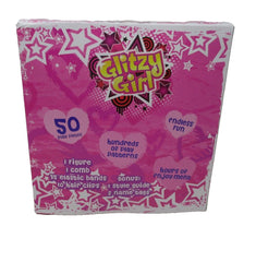 KS Toys Glitzy Girl Styling Head – 50-Piece Hair Play Set
