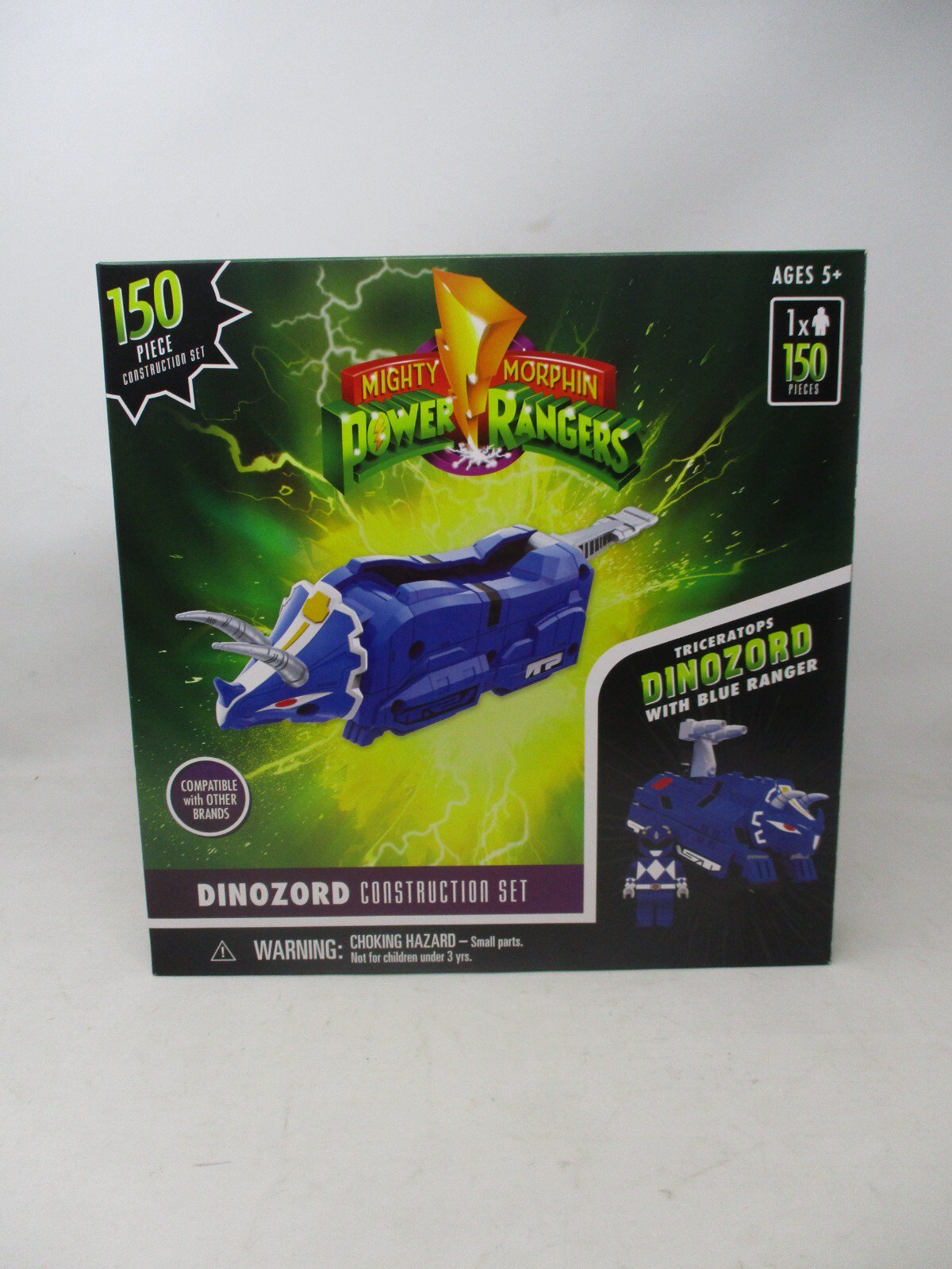 Hasbro Mighty Morphin Power Rangers Triceratops Dinozord Building Set