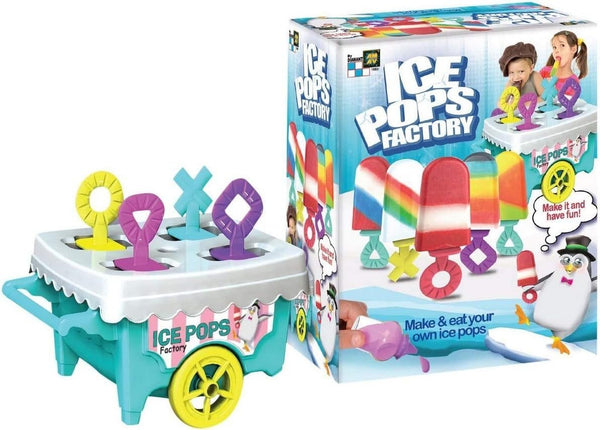 AMAV ICY Delights Ice Pop Factory – DIY Popsicle Making Kit for Kids