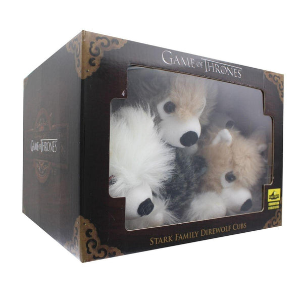 Game of Thrones Direwolf Plush Cub 6-Pack – All Six Starks