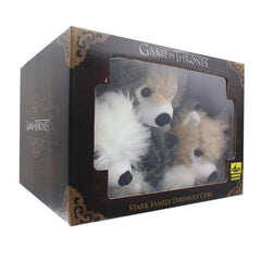 Game of Thrones Direwolf Plush Cub 6-Pack – All Six Starks