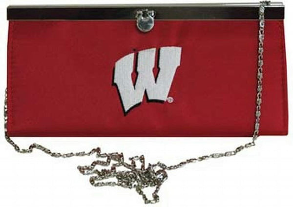 NCAA Wisconsin Badgers Ladies Clutch Purse – Officially Licensed