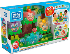 Mega Bloks Jungle Treehouse Band – Interactive Musical Building Set