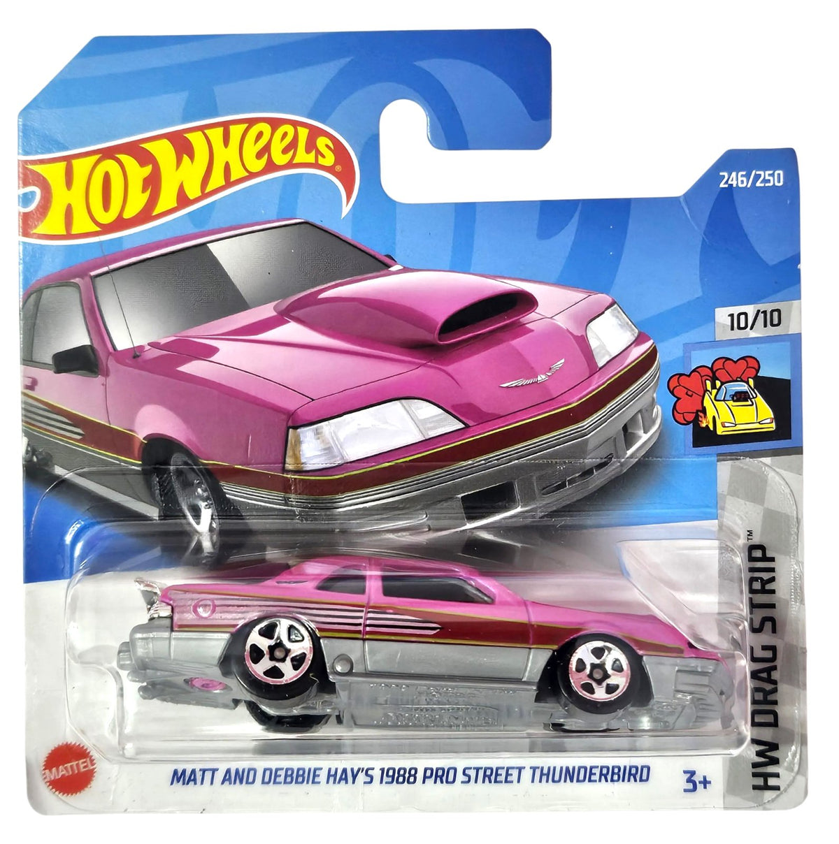 Hot Wheels 1988 Pro Street Thunderbird — HW Drag Strip 10/10