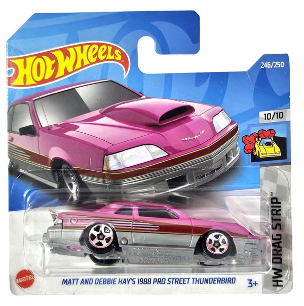Hot Wheels 1988 Pro Street Thunderbird — HW Drag Strip 10/10