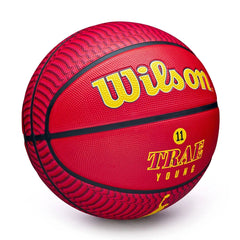 Wilson NBA Trae Young Atlanta Hawks Outdoor Basketball Size 7