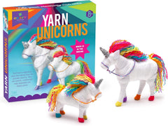 Craft-tastic Yarn Unicorns Kit – Makes 2 Yarn-Wrapped Unicorns