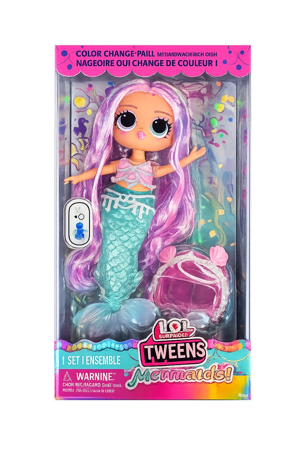 LOL Surprise Tweens Mermaid Lana Marine Color-Changing Doll