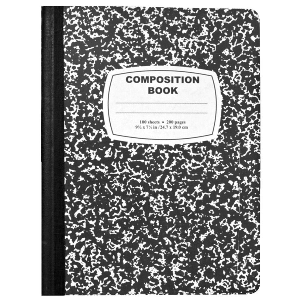 Creative Colors Composition Notebook – Colorful Wide-Ruled Journal