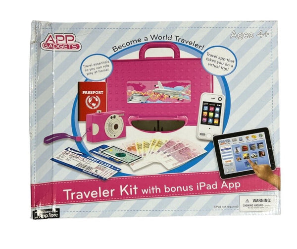 App Gadgets Traveler Kit with Bonus iPad App – Pink