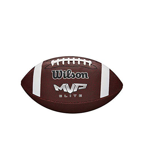 Wilson NCAA MVP Elite Junior Football – Composite Grip