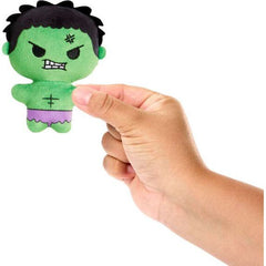 Mattel Marvel Moodiverse Hulk Mini Plush — Mad Expression, 4-Inch