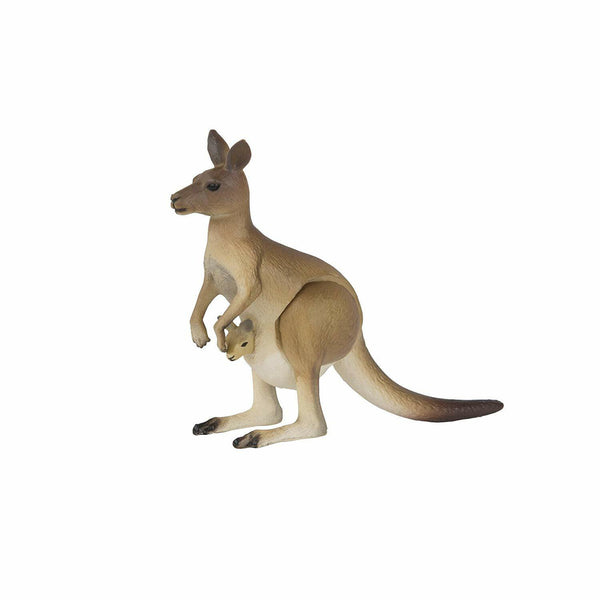Ania Kangaroo Figure with Baby Joey – Articulated Animal Toy