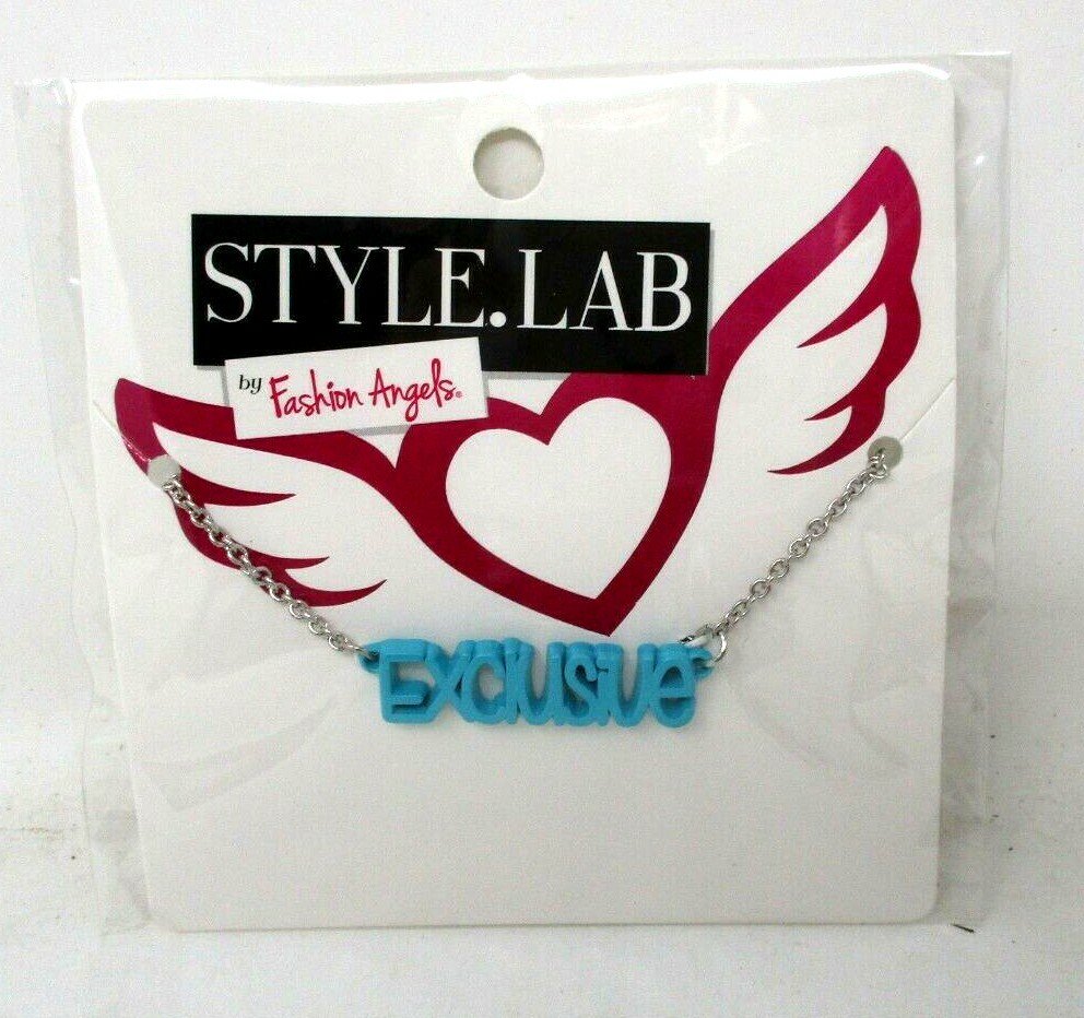 Fashion Angels Style Lab Word Necklace – Customizable Statement Jewelry