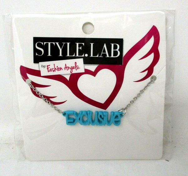 Fashion Angels Style Lab Word Necklace – Customizable Statement Jewelry