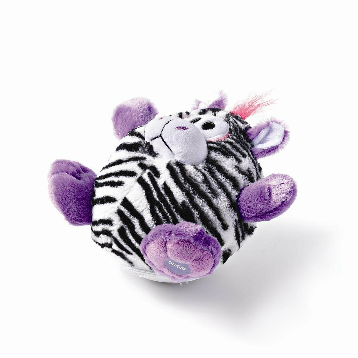 DEMDACO Giggaloos Zebra Animated Plush Toy – Wiggles & Giggles