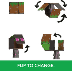 Mattel Minecraft Flippin' Figs 2-in-1 Fidget Figures Collection