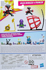 Hasbro Marvel Stunt Squad Miles Morales vs. Prowler Action Playset