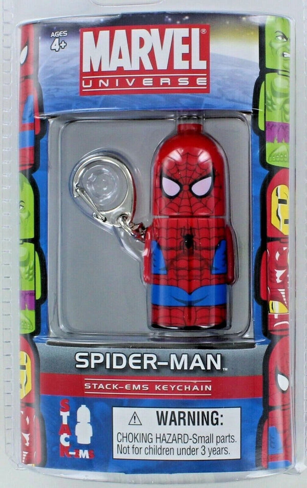 Marvel Spider-Man Stack-Ems Stackable Keychain 2.5"