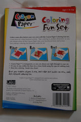 Cadaco Deluxe Crayon Paper Coloring Fun Set – Mess-Free Creative Play