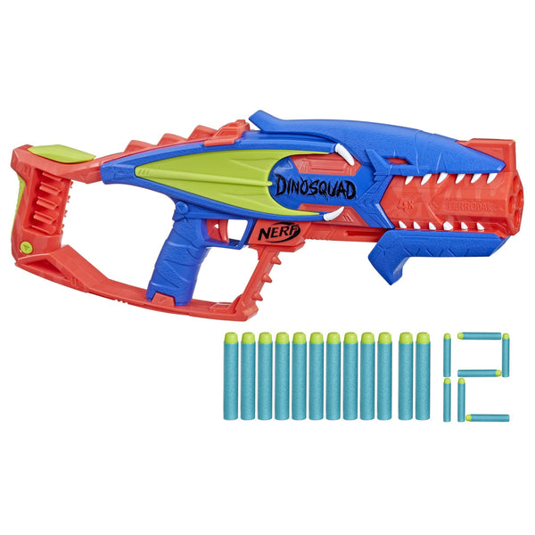 Nerf DinoSquad Terrodak Blaster – Pterodactyl-Themed Foam Dart