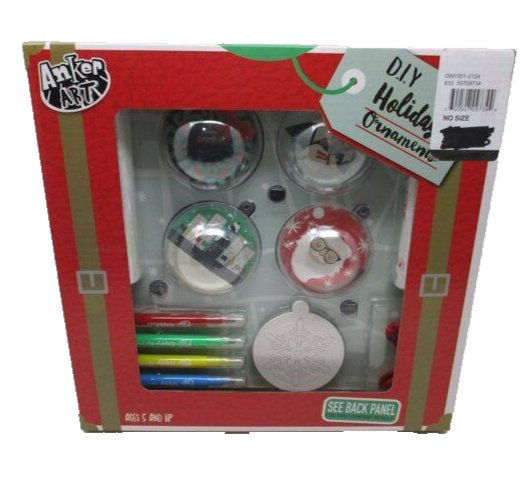 Anker Art DIY Holiday Ornament Set – Decorate & Personalize