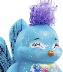Mattel Enchantimals Wonderwood Flap Blue Peacock Figure