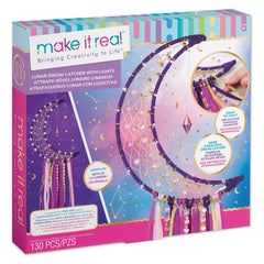 Make It Real DIY Lunar Dream Catcher Kit with Fairy Lights