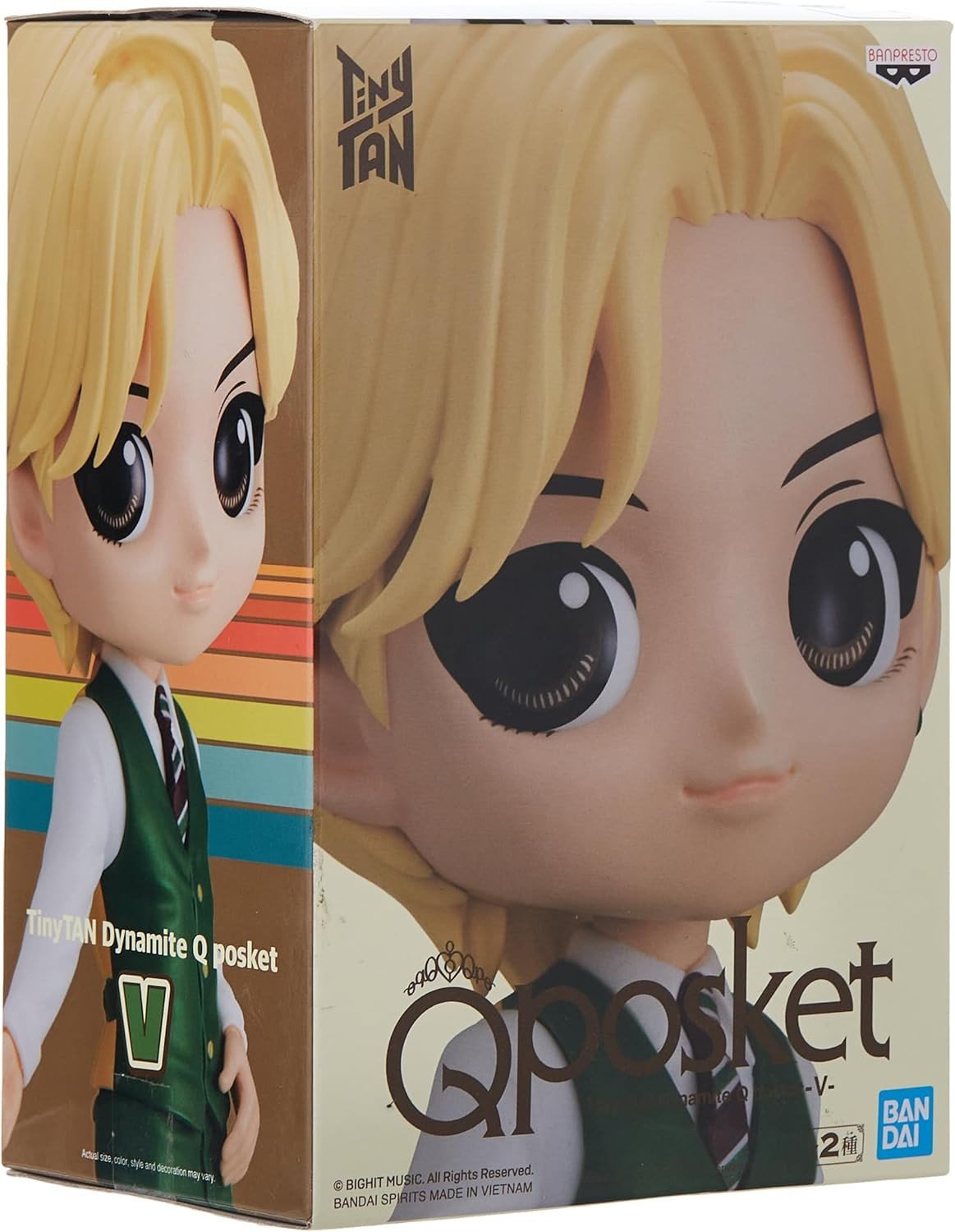 Banpresto TinyTAN Dynamite Q Posket – V (Ver. A) Figure