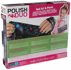 Style Me Up by Wooky Polish Duo Mega Set with Customizable Purse